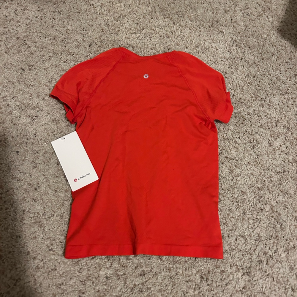 lululemon athletica Bold Red Athletic Shorts